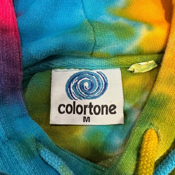 NASA Tie-Dye Hoodie Kangaroo Sweatshirt Size: Medium - Picture 4 of 5